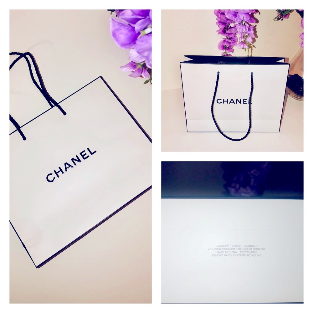 Authentic Chanel gift bag.